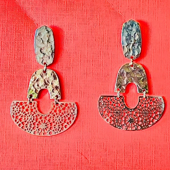 Jewelry - Gold-Tone Filigree Drop Earrings - Women Jewelry